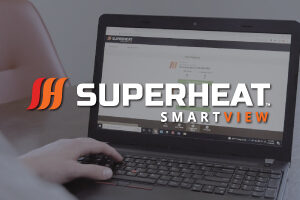 Superheat SmartView on a laptop